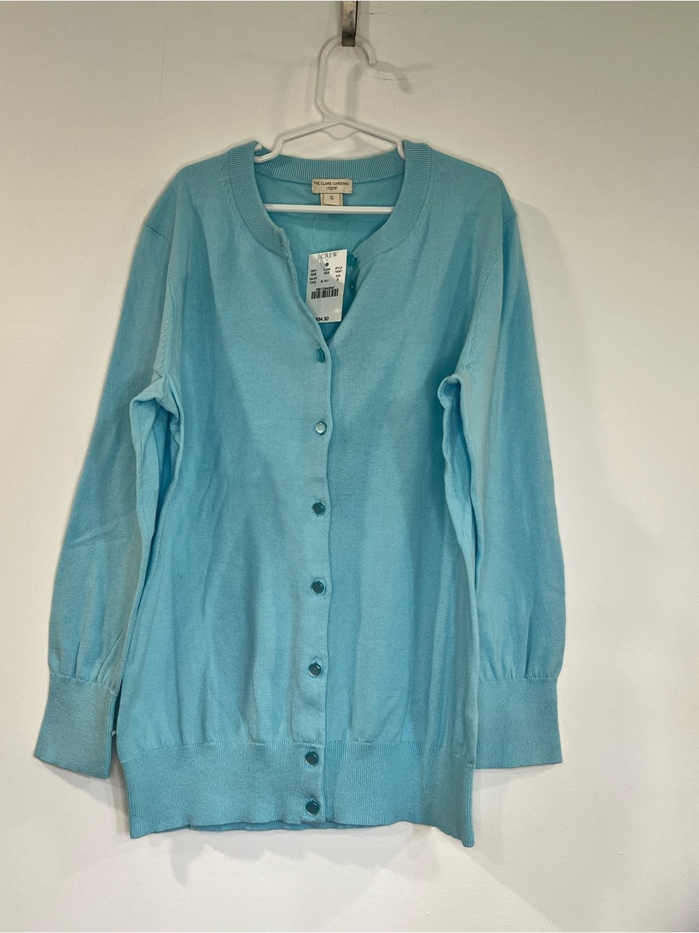 J. Crew Size S Sweater Women’s The Clare Cardigan Button-Up 100% Cotton NWT